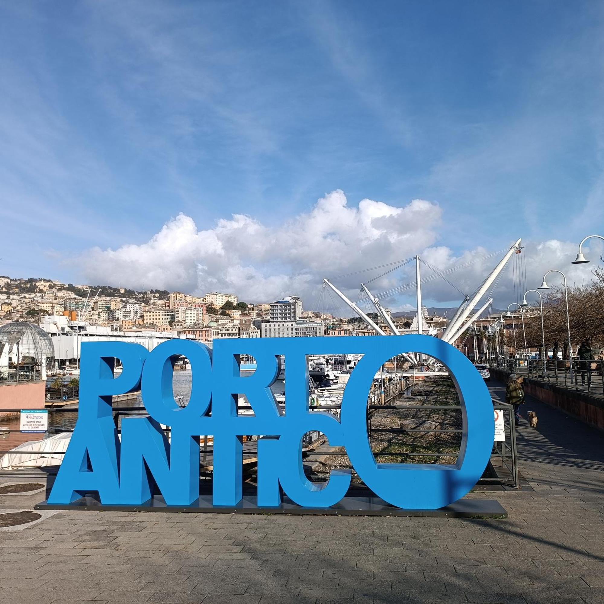 Appartamento Pietra Di Mare, Porto Antico Genova Eksteriør billede